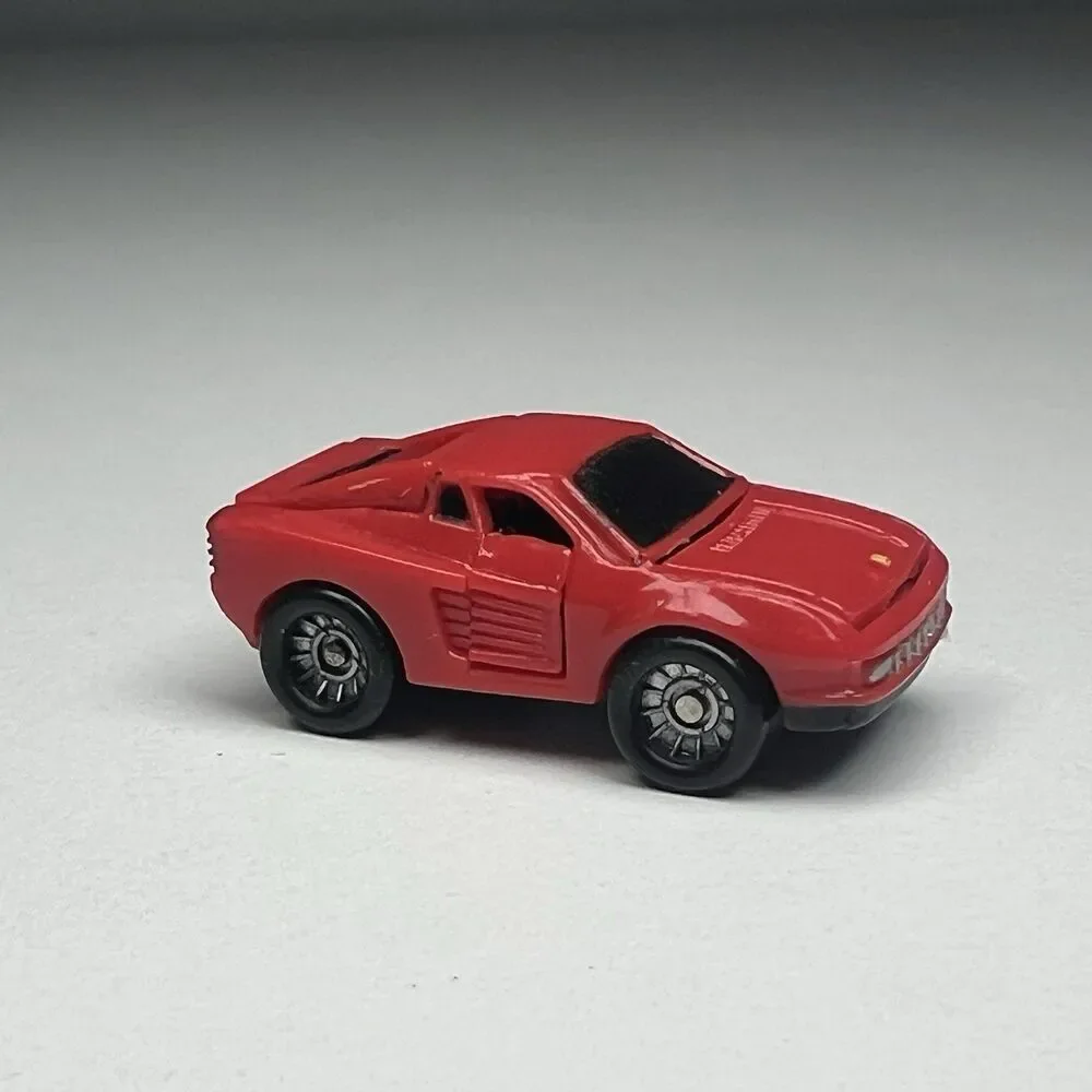 Vintage Galoob Micro Machines Deluxe Red Ferrari Testarossa 1988